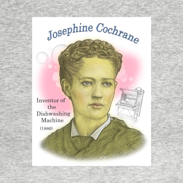 Josephine Cochrane, Inventor of the Dishwasher by eedeeo